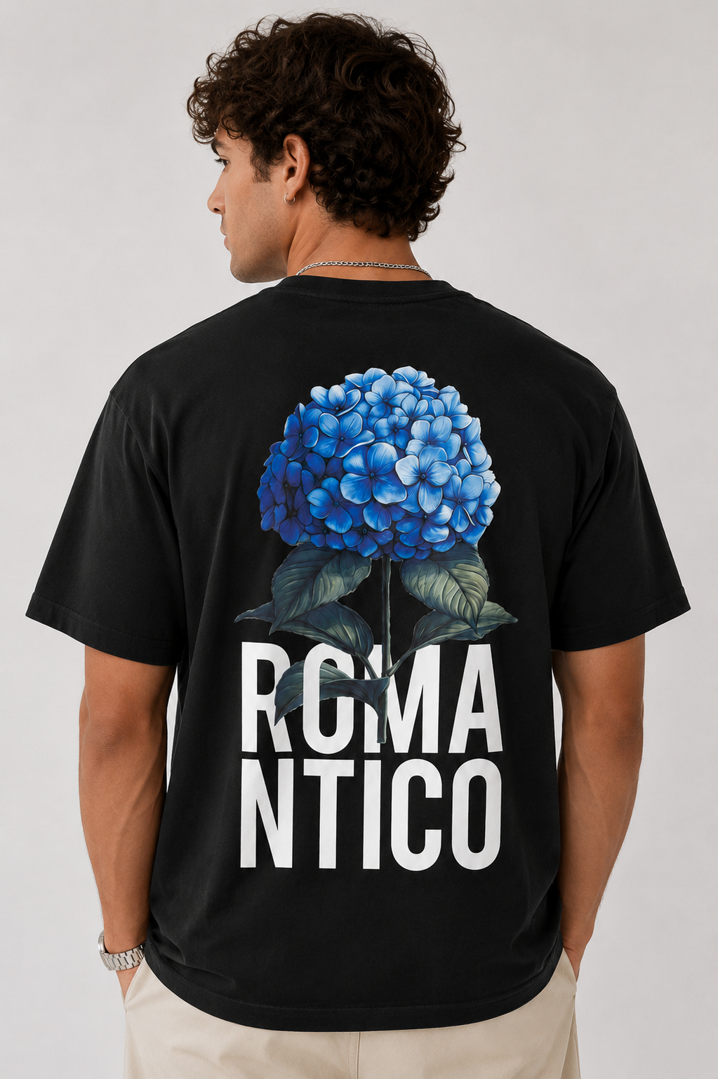 T-SHIRT ROMANTICO - GRAY