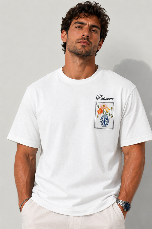 T-SHIRT PALAZZO - GRAY